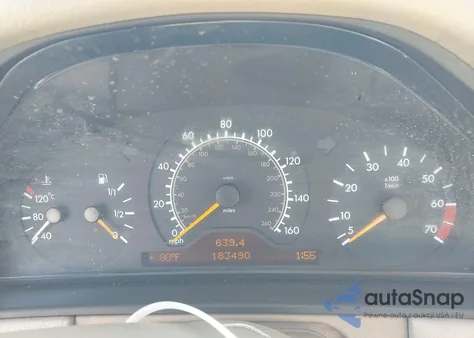 1999 Mercedes-Benz E 320 from USA, damaged, VIN WDBJH65F7XA787254